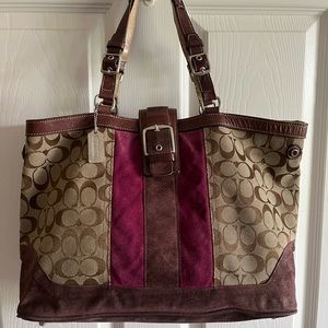 Vintage Coach tote